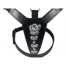 Extra Large LEATHER DOG HARNESS